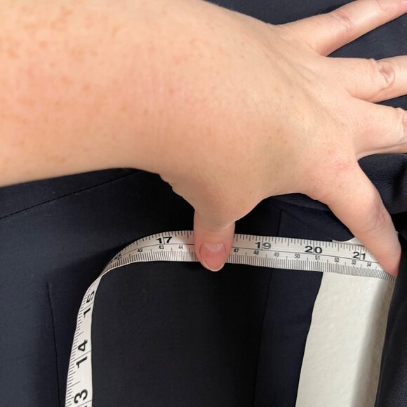 Paul Smith Mens Navy Blue Wool Blend Two-Button Suit Jacket Blazer 40/50 - Picture 14 of 14